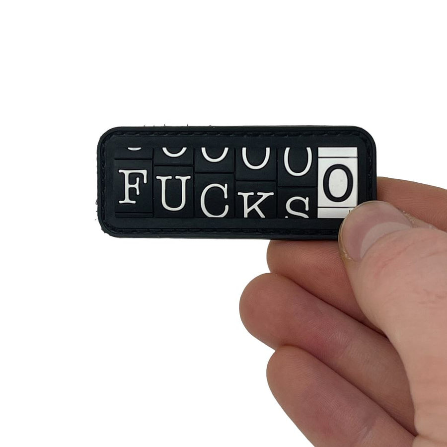 PatchPanel 0 Fucks Patch + Sticker