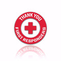 Valken Thank You First Responders Silicone Morale Patch