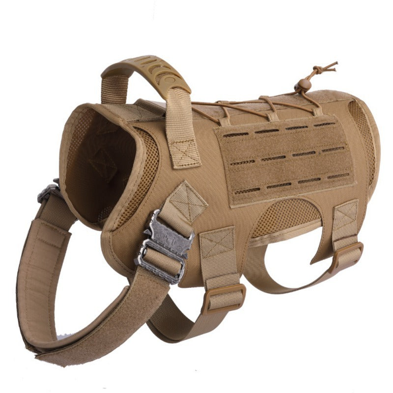 Tactical Dog Harness for Large Dogs - Durable, Adjustable, and Comfortable Design