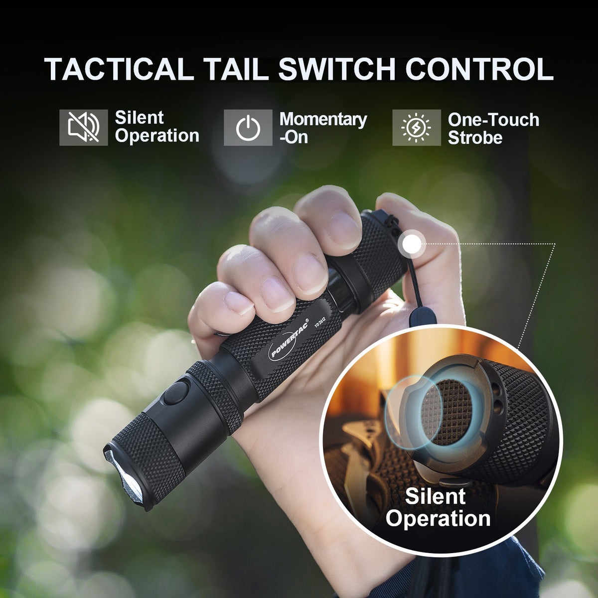 M5 Gen3 Tactical EDC Flashlight | 2030 Lumens