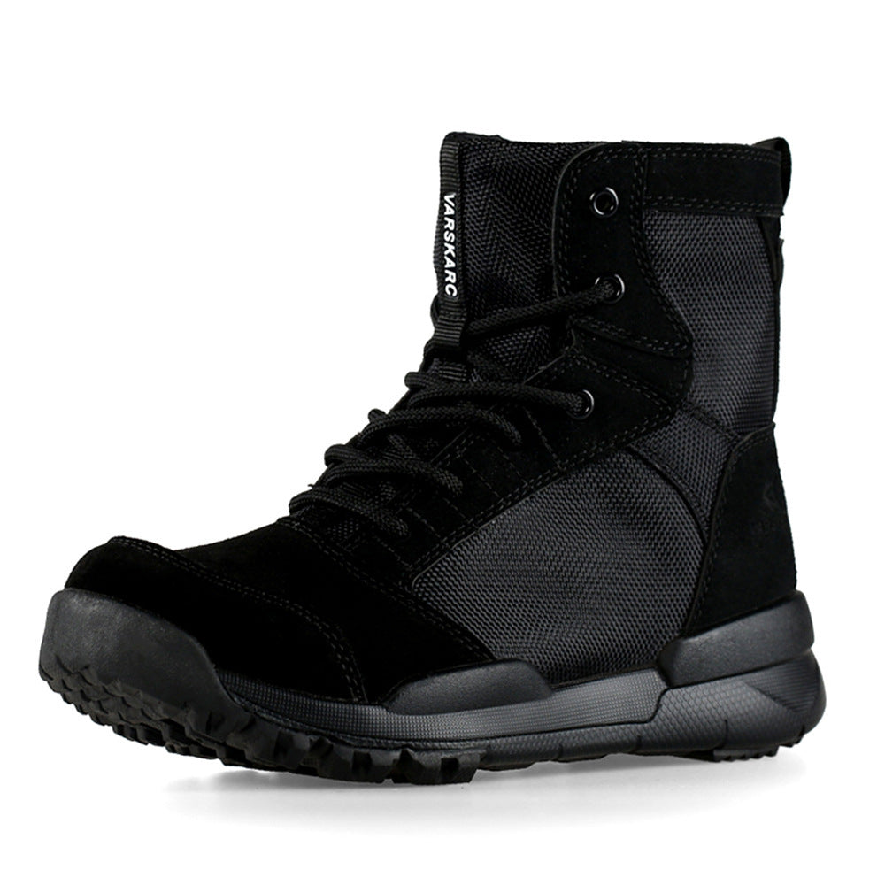 Outdoor Military Boots for Men and Women - High-Top Tactical Footwear
