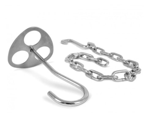 Portable Camping Barbecue Tripod - Stainless Steel Hanger for Outdoor Cooking