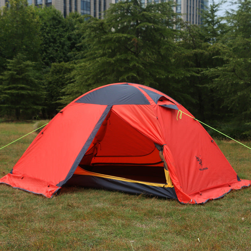 Outdoor Camping Tent - Double-Layer Aluminum Pole Design for Superior Durability