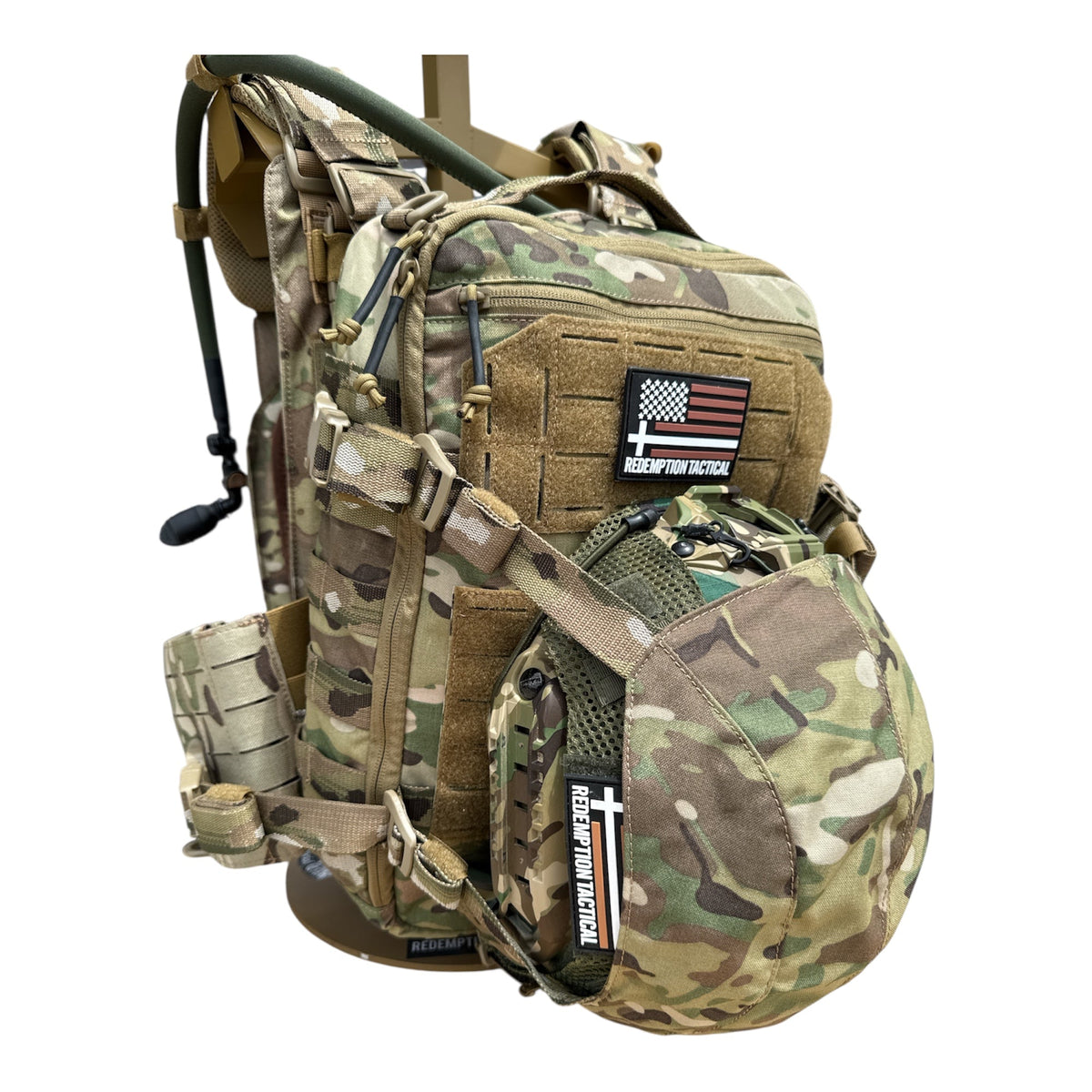 Redemption Tactical® Crusader Flatpack Plate Carrier Bag + Hydration Bladder