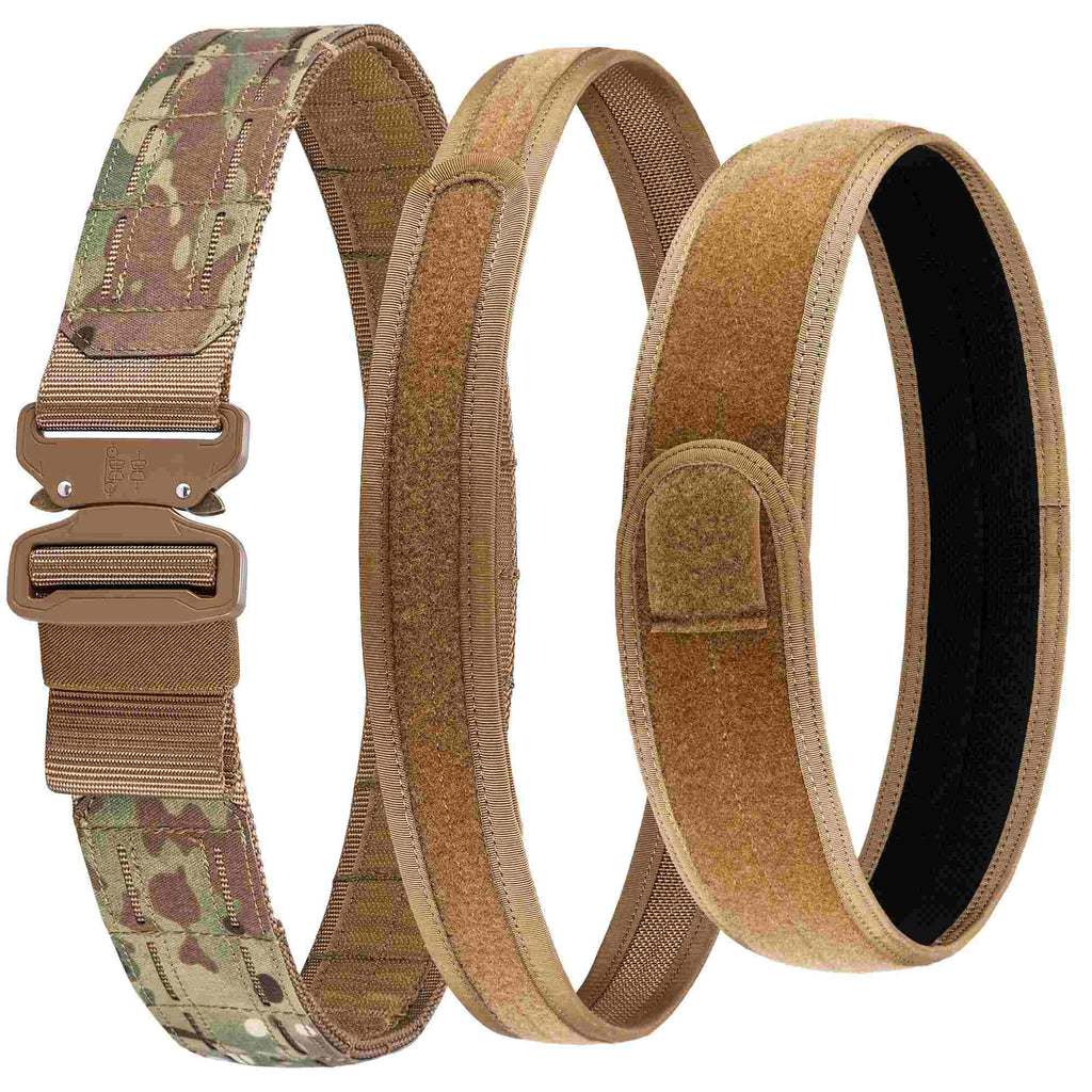Tactical MOLLE Battle Belt with Quick Release Buckle for Versatile Gear Carrying