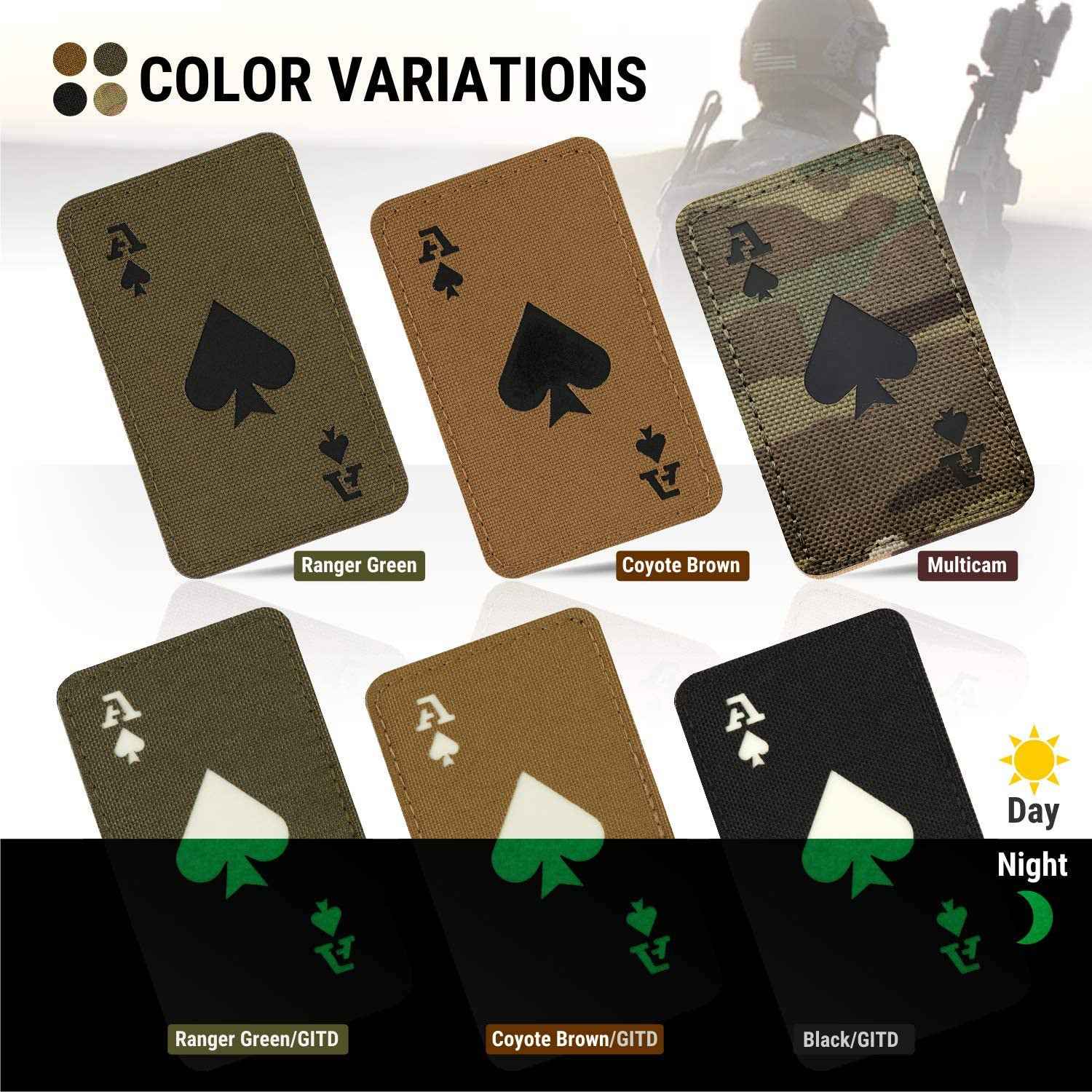 Outdoor Spade — Luminous Camouflage Multi-Function Tool