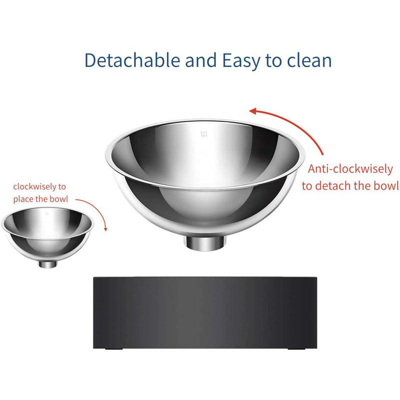 Stainless Steel Pet Bowls: Anti-Slip Design for Dogs and Cats
