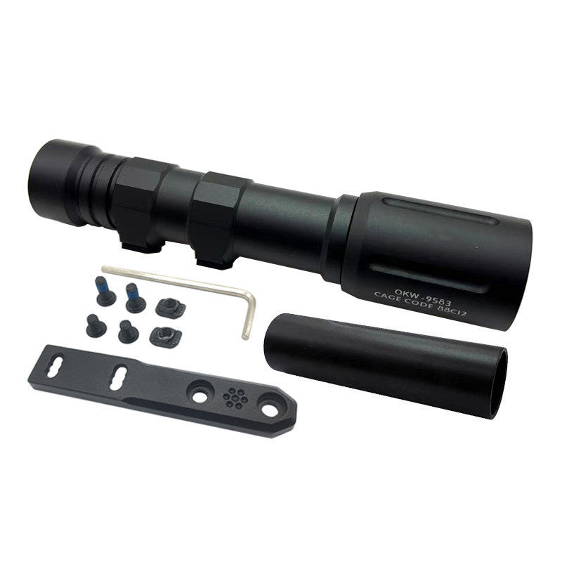 Long Tactical Flashlight - High-Performance LED Torch for Outdoor Adventures