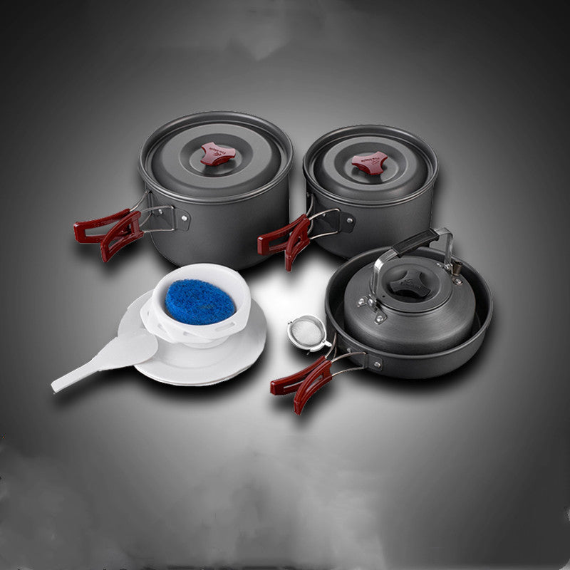 Picnic Cookware Set - Camping Pot Set for Outdoor Adventures