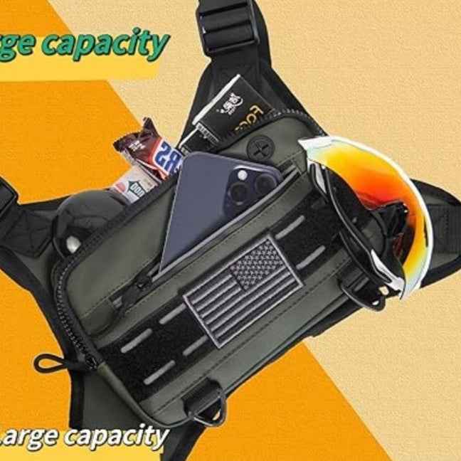 Men’s Tactical Chest Bag — Versatile, Durable Outdoor Carry