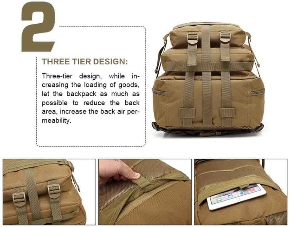 30L Rucksack – Durable Backpack for Hiking, Camping, and Travel