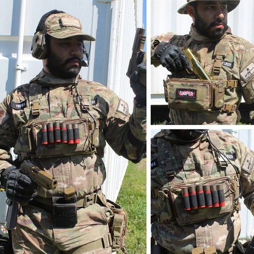 VOTAGOO D3CRM Tactical Chest Rig for Shooting Hunting