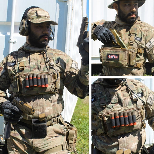 VOTAGOO D3CRM Tactical Chest Rig for Shooting Hunting