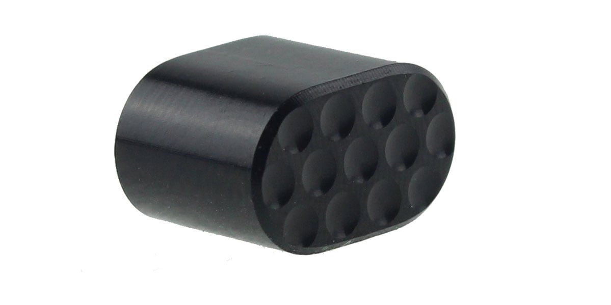 Omega Billet Mag Button for AR-15, T15 & T16 - Dimple Texture