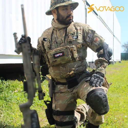 VOTAGOO D3CRM Tactical Chest Rig for Shooting Hunting