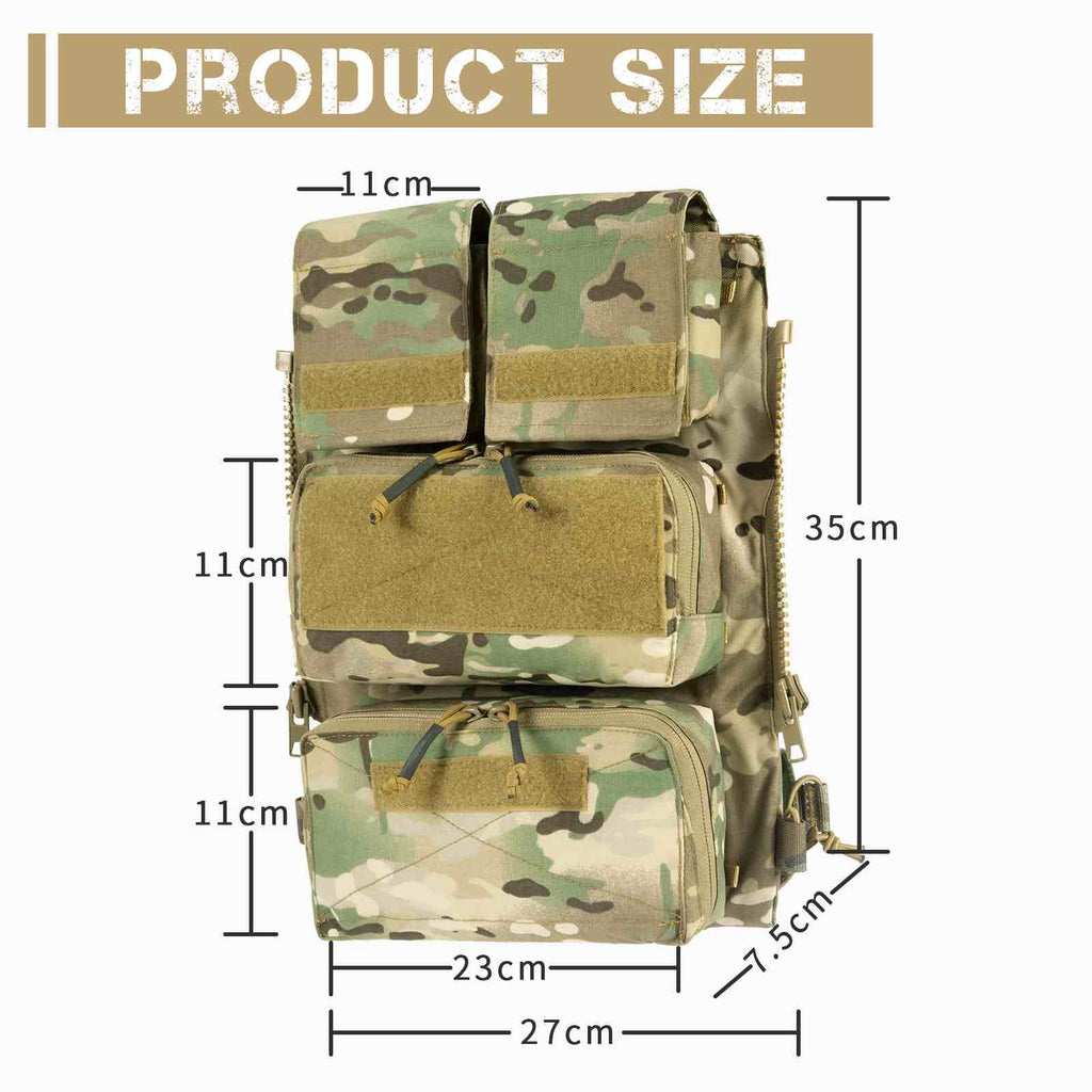 Votagoo Tactical Pouch – AVS JPC 2.0 Compatible Zip-On Panel
