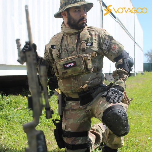VOTAGOO D3CRM Tactical Chest Rig for Shooting Hunting