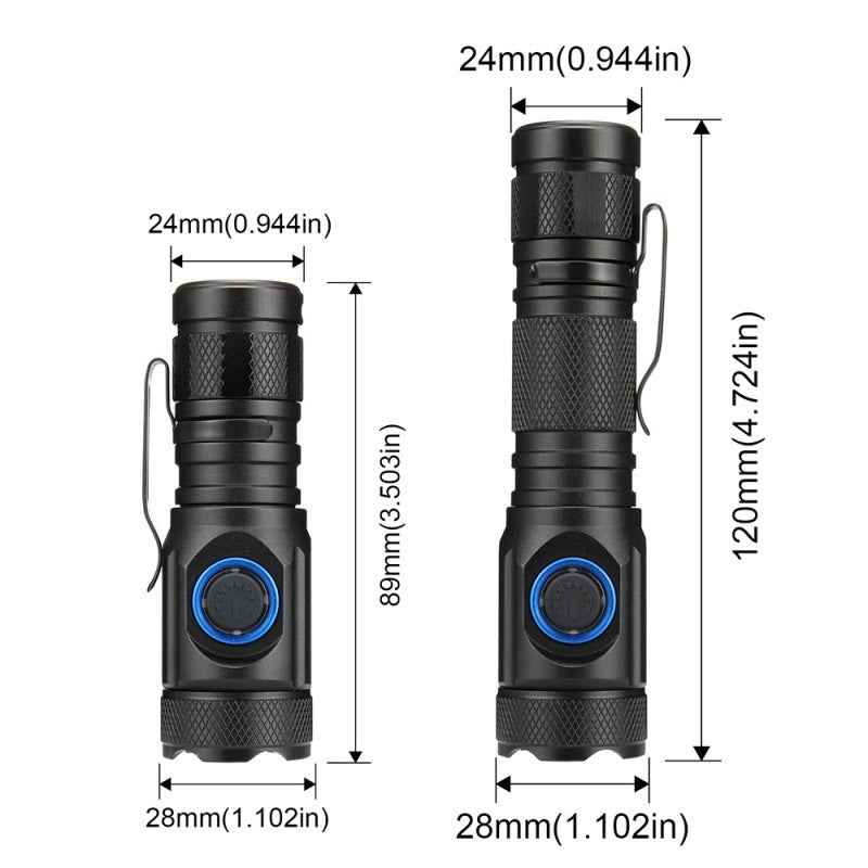 Rechargeable Flashlight — High-Output Lighting with Everyday Reliability
