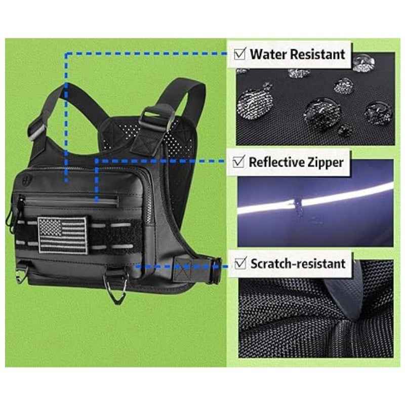Men’s Tactical Chest Bag — Versatile, Durable Outdoor Carry