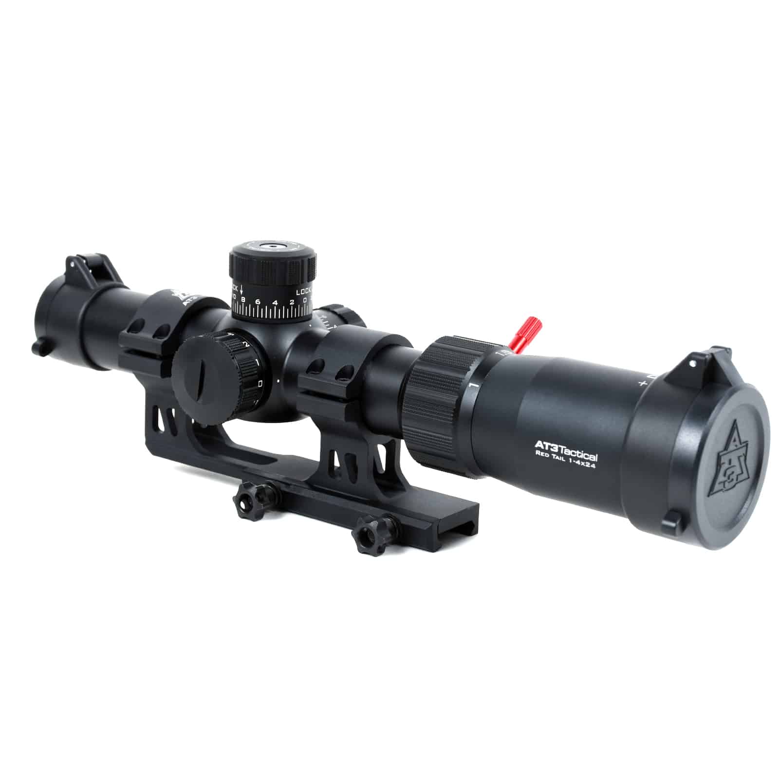 AT3 Red Tail LPVO Rifle Scope - 1-4x or 1-6x Illuminated BDC