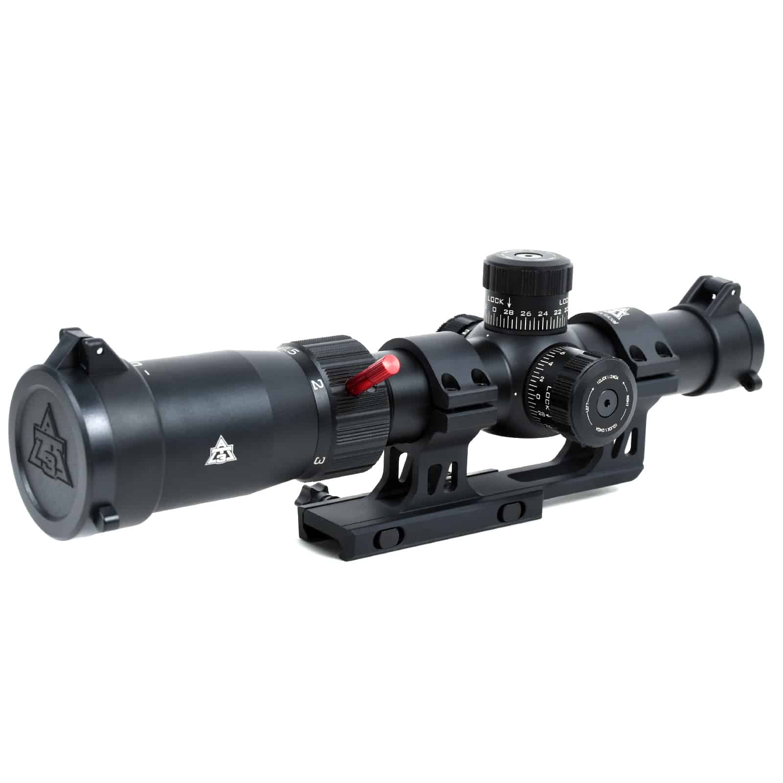 AT3 Red Tail LPVO Rifle Scope - 1-4x or 1-6x Illuminated BDC