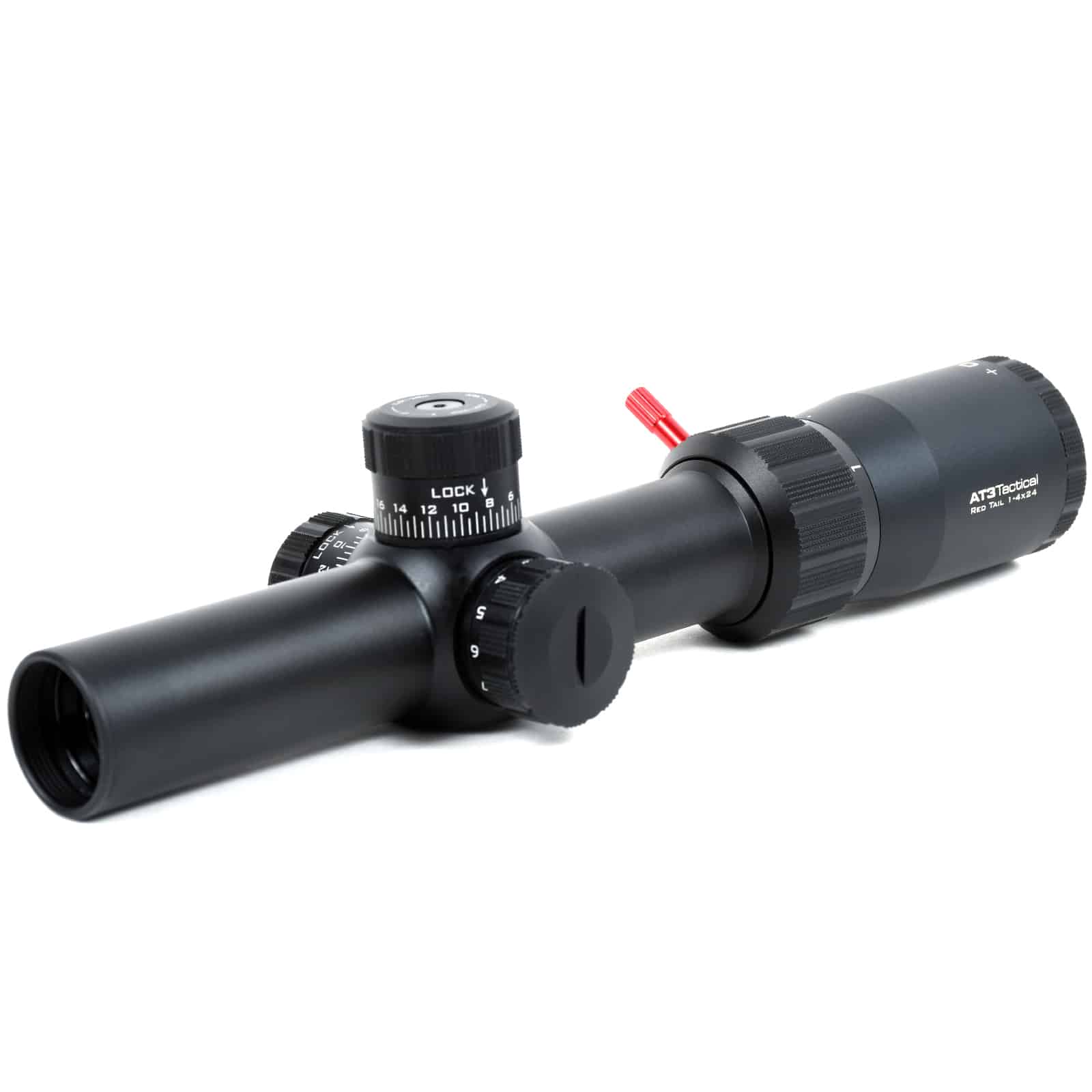 AT3 Red Tail LPVO Rifle Scope - 1-4x or 1-6x Illuminated BDC