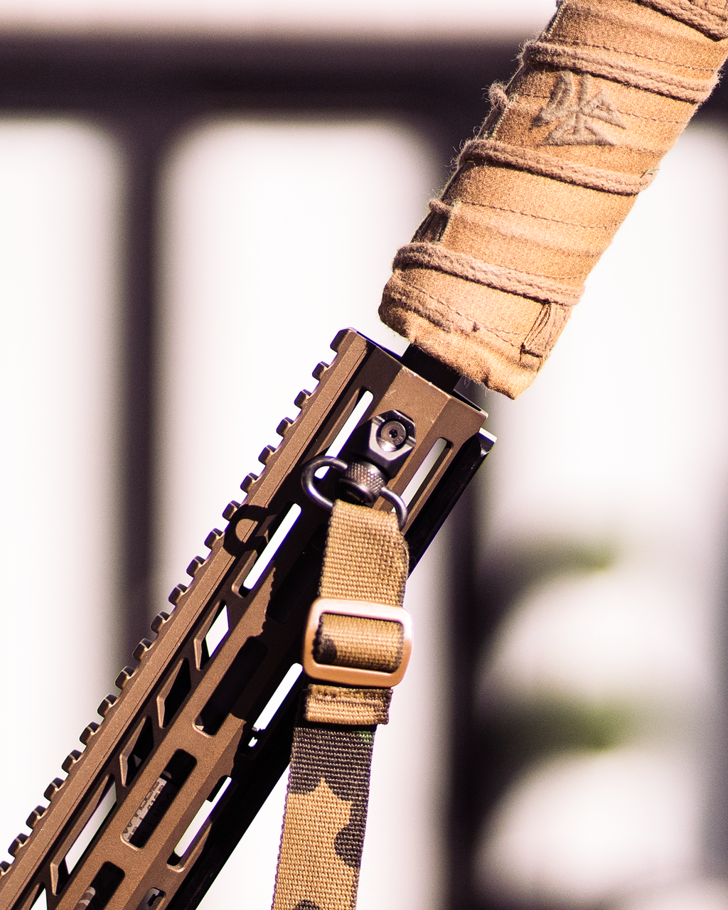 Die Free Co Quick Stop M-LOK Barricade Stop and QD Cup
