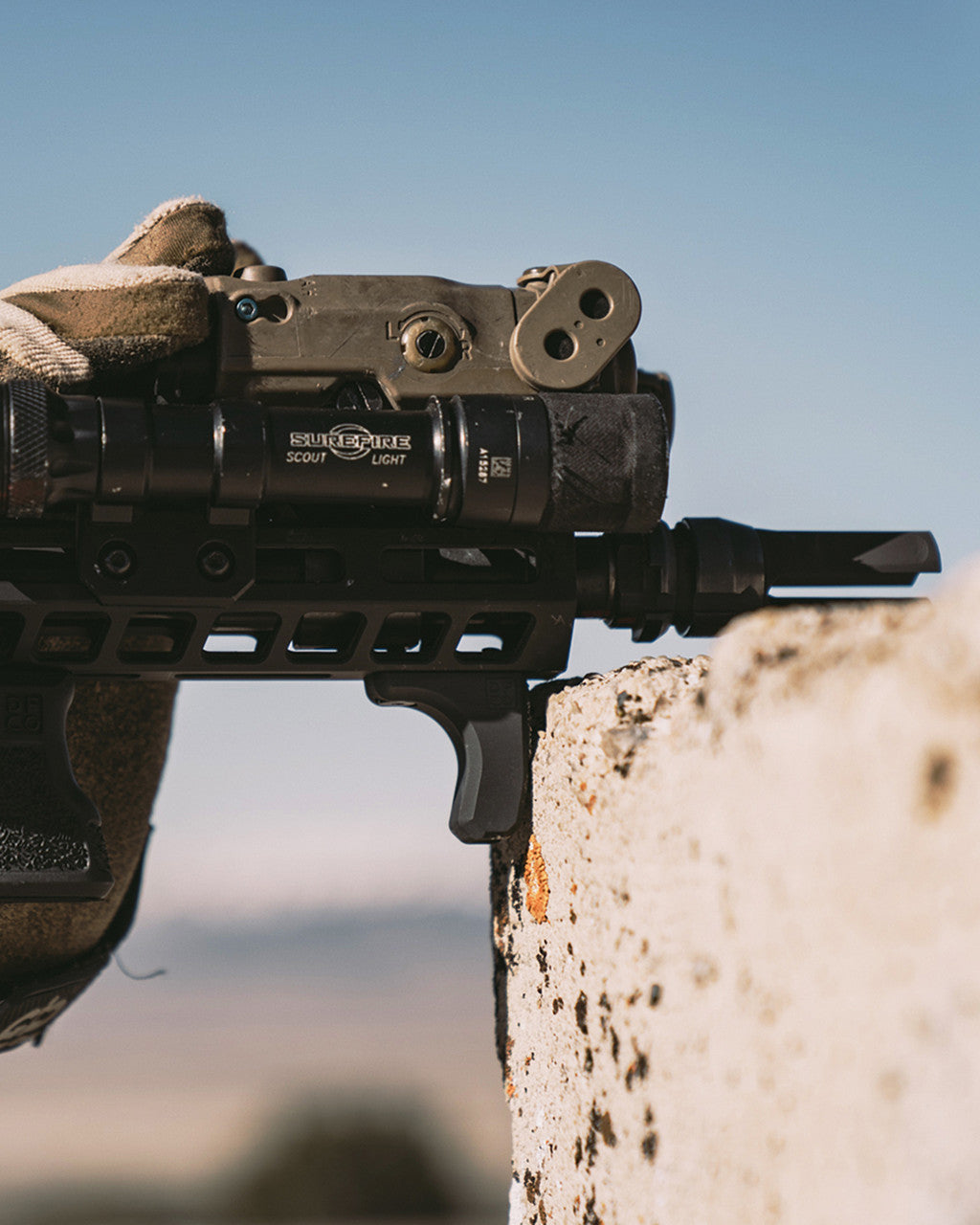 Die Free Co Full Stop M-LOK Hand Stop and Barricade Stop