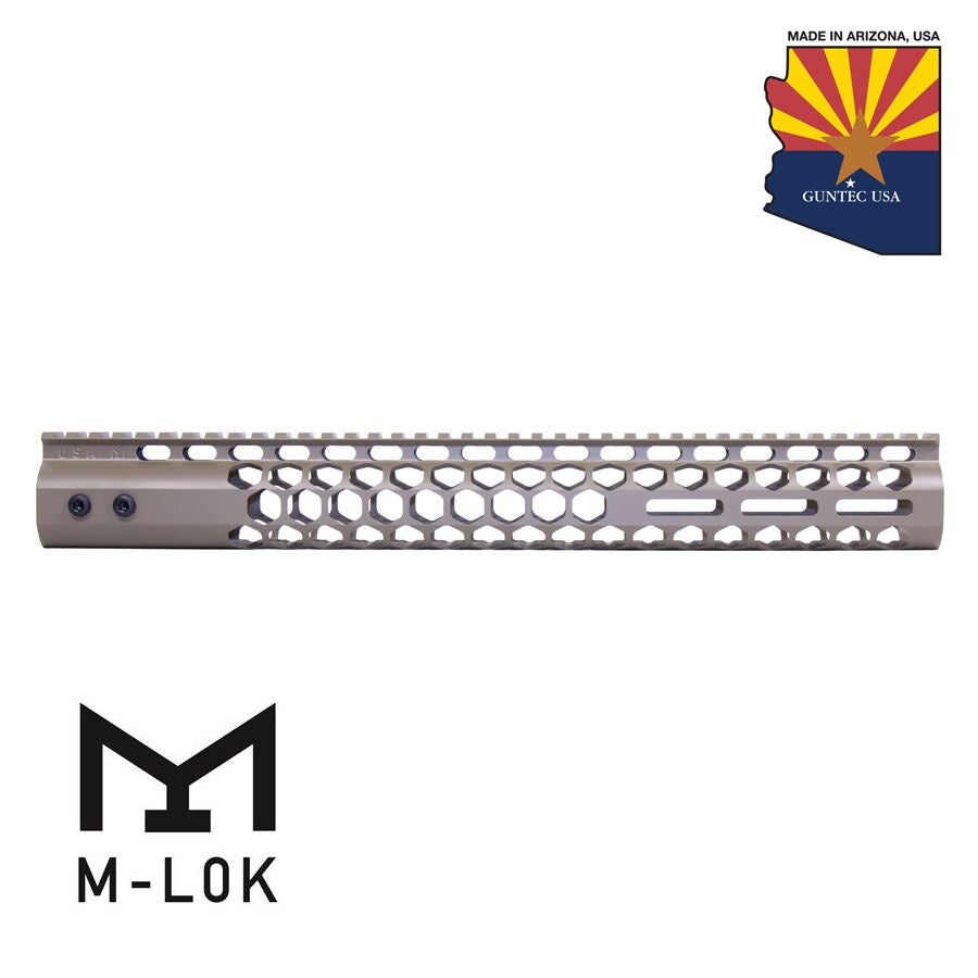 Guntec Air Lite Honeycomb M-LOK Free-Float Handguard