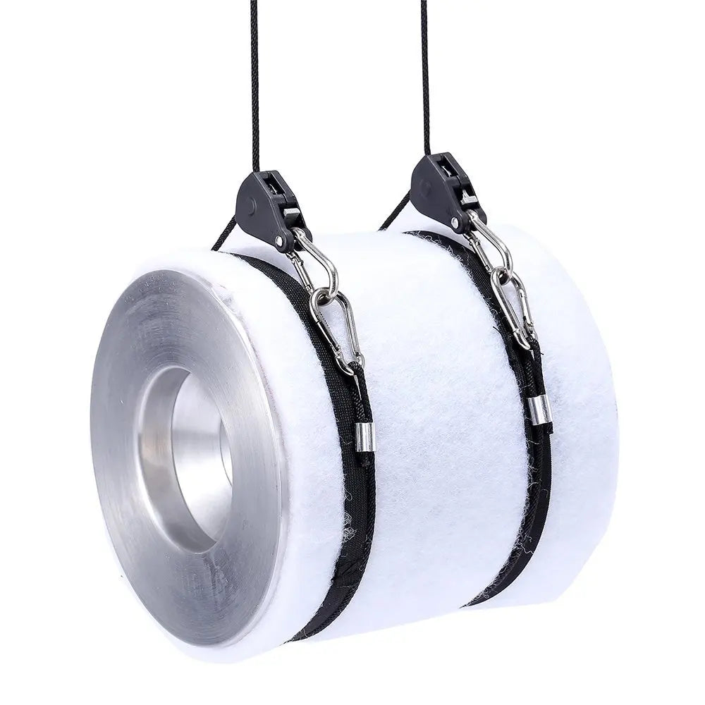 Heavy Duty Adjustable Rope Clip Hanger - 2/4/12pcs 1/8 Inch 8Feet Long for Grow Kit, Canoe, Bow & Stern Tie Down