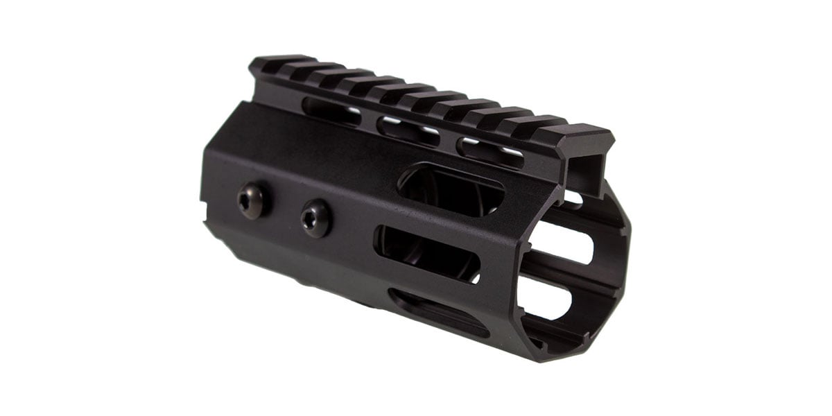 JE Machine 4" M-LOK Free-Float Handguard