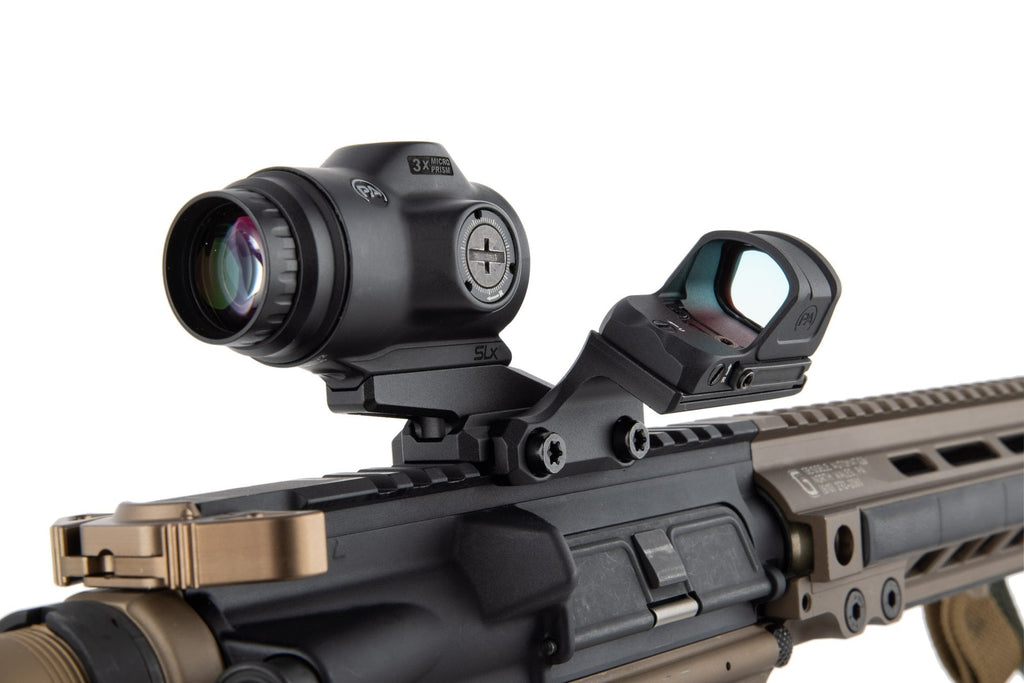 Primary Arms Mini Reflex Offset Mount for PAO MicroPrisms - Black