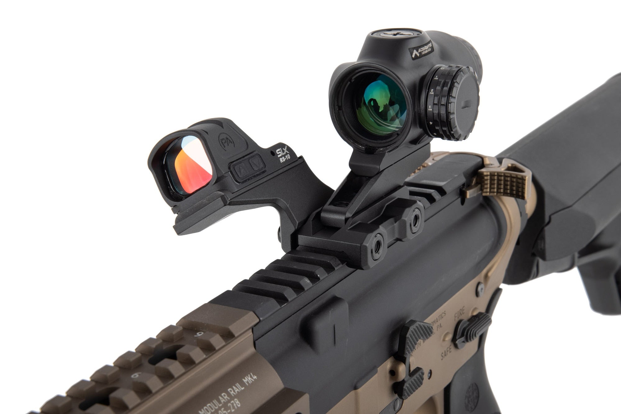 Primary Arms Mini Reflex Offset Mount for PAO MicroPrisms - Black