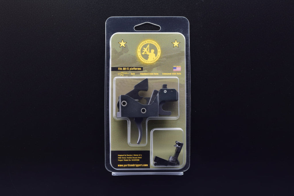 Partisan Forced-Reset Drop-In Cassette Trigger (Black)  FRT – AR-15 Platform (USA-Made)