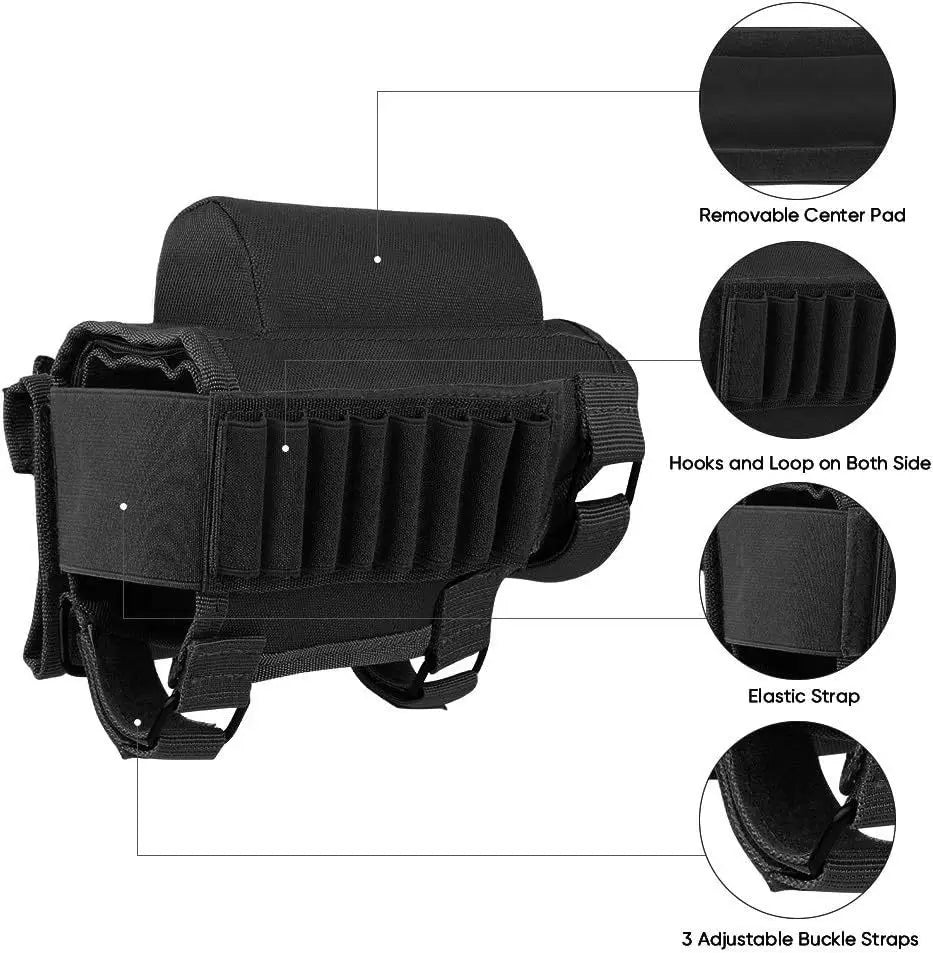 Rifle Buttstock Cheek Rest
