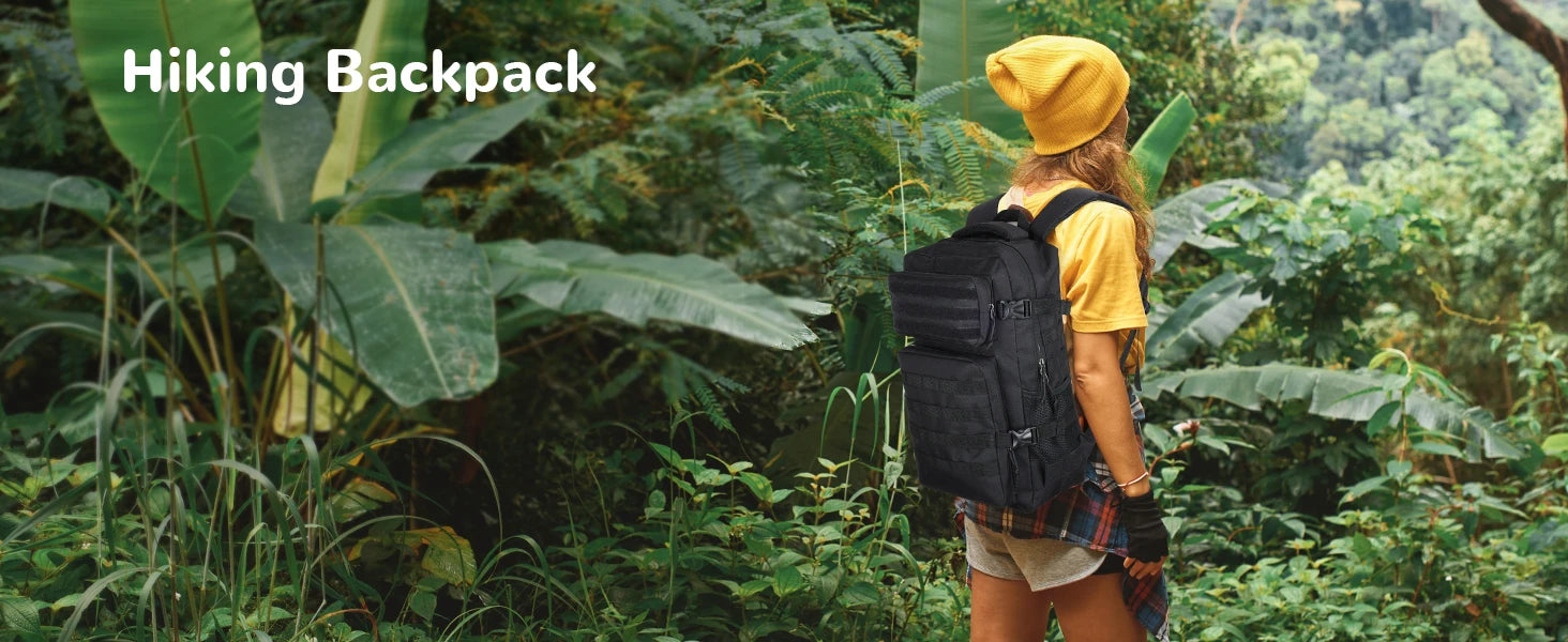 Tactical Backpack  (Black, 20L)