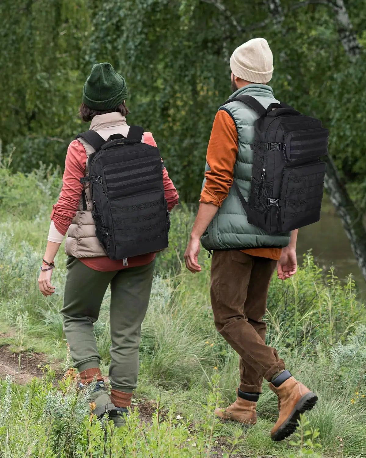 Tactical Backpack  (Black, 20L)