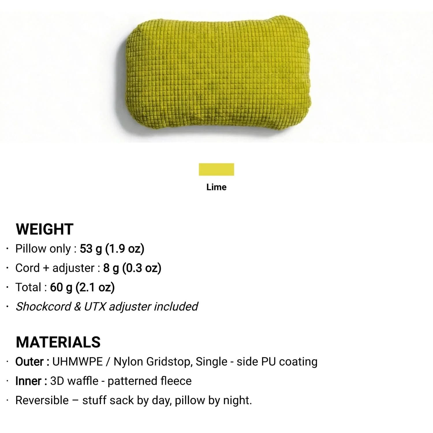 Stuff Sack & Pillow