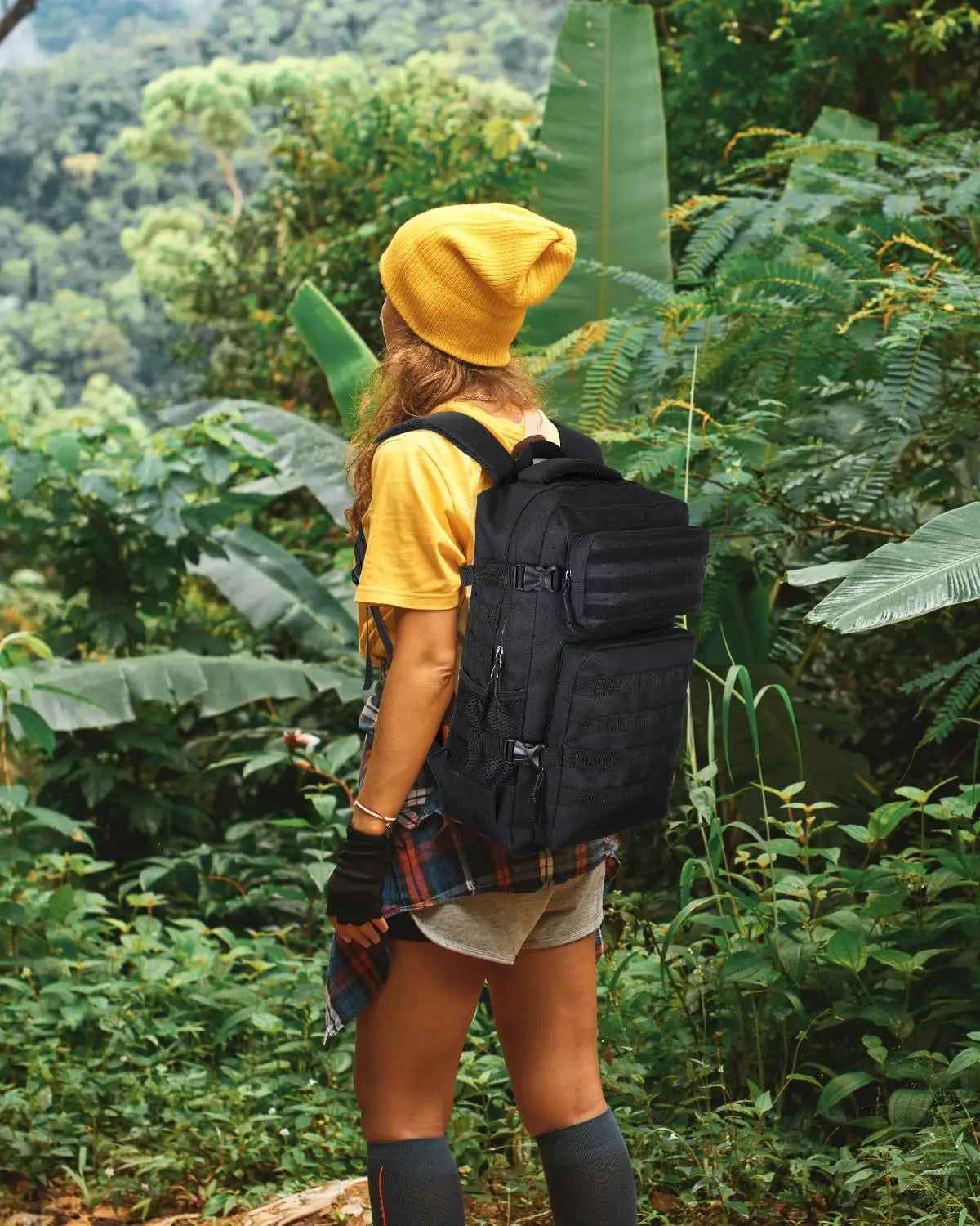 Tactical Backpack  (Black, 20L)