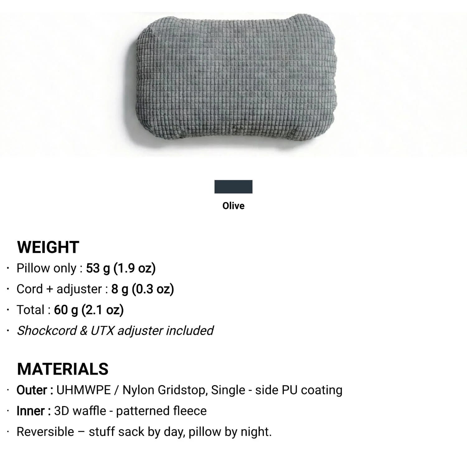 Stuff Sack & Pillow