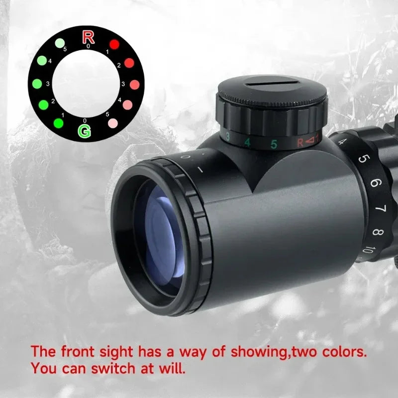 Tactical 4-16X50EG Scope w/ Red/Green Illumination