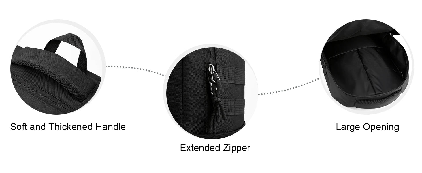 Tactical Backpack  (Black, 20L)