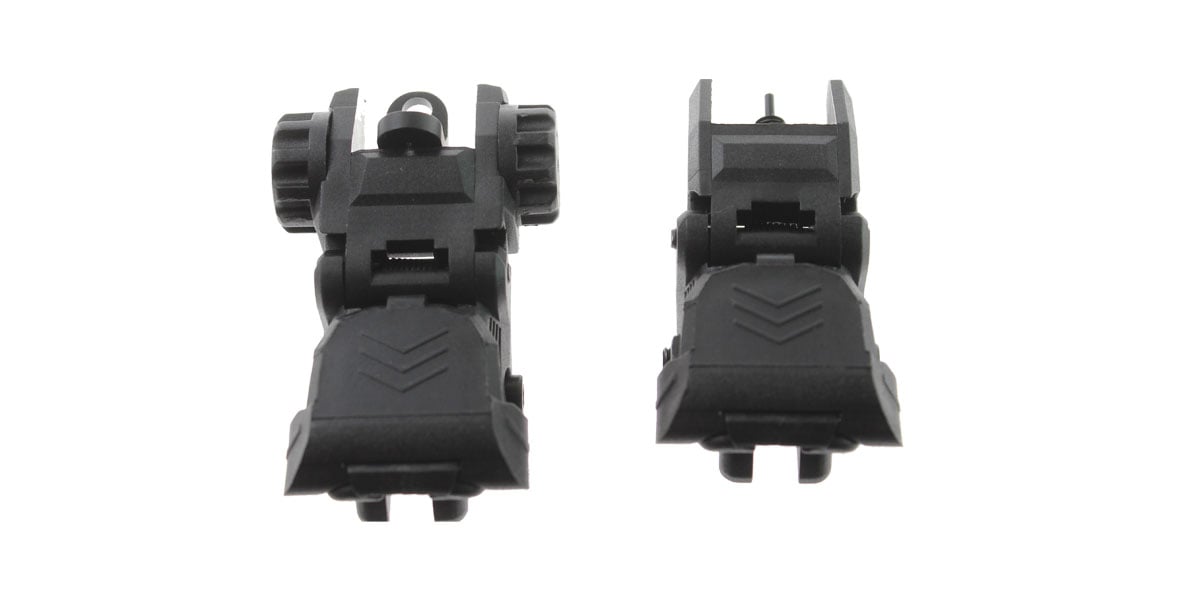 Trinity Force Polymer Spring-Loaded Flip-Up Sight Set