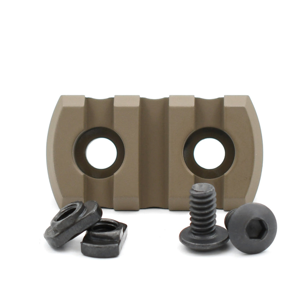 STNGR M-LOK Picatinny Rail Sections - 3, 5, and 7 Slots