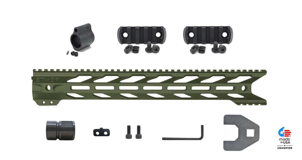 STNGR HWK M-LOK Free Float AR-15 Handguard