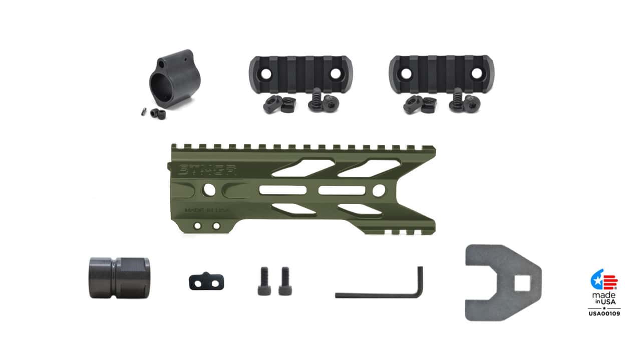 STNGR HWK M-LOK Free Float AR-15 Handguard