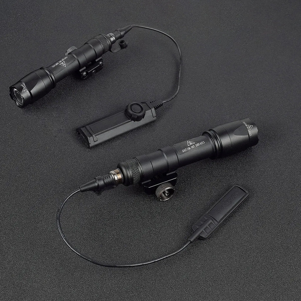 Tactical Scout Light With Dual Function Pressure Switch 600 Lumen