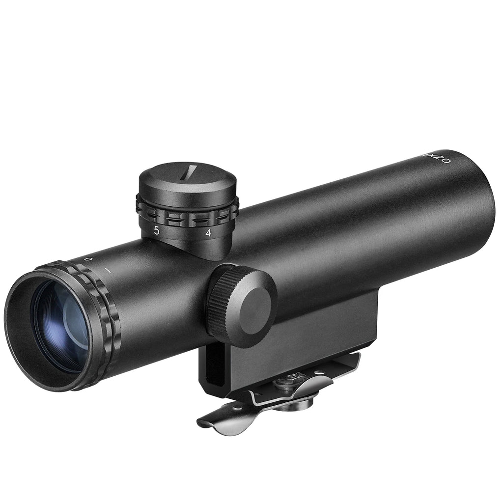Retro M16 Carry Handle Rifle Scope 4x20