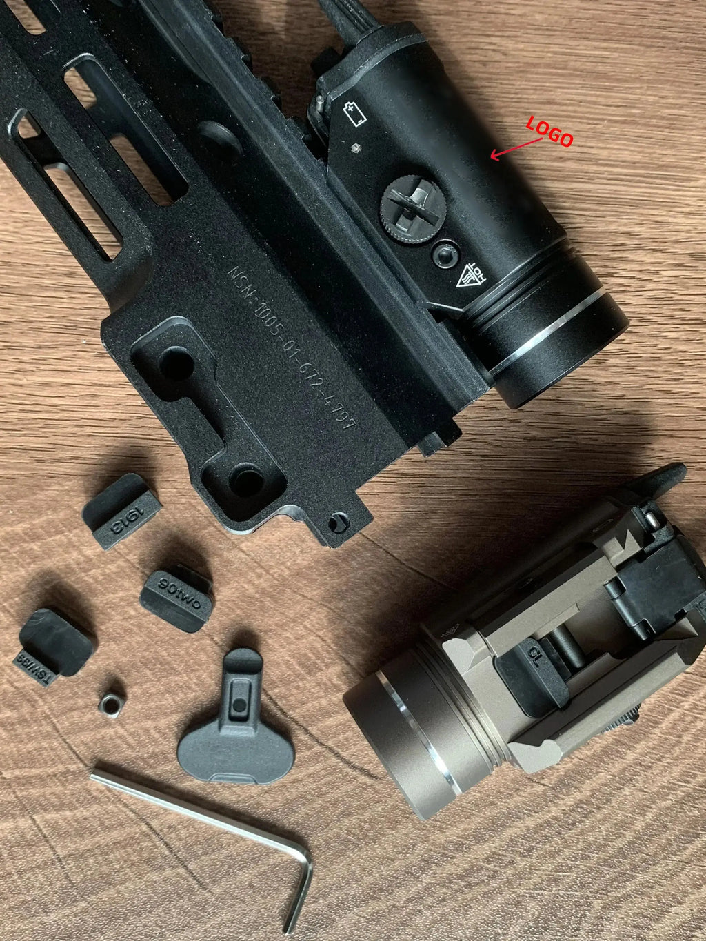 TR-1 Style Tactical 1000 Lumen LED Pistol Light