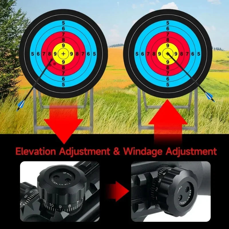 Tactical 4-16X50EG Scope w/ Red/Green Illumination